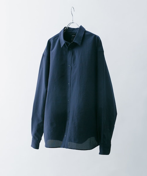 EKAL(エカル)の「『吸水速乾/通気性/軽量』DOT AIR LONG-SLEEVE SHIRTS(シャツ/ブラウス・メンズ・ネイビー/ブラウン/ブラック・M/L)」の3枚目の写真
