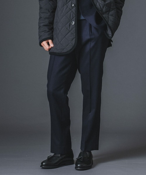 URBAN RESEARCH DOORS(アーバンリサーチドアーズ)の「LIFE STYLE TAILOR フラノパンツ(スラックス・メンズ・GRAY-CH/NAVY・44/46/48/50)」の2枚目の写真