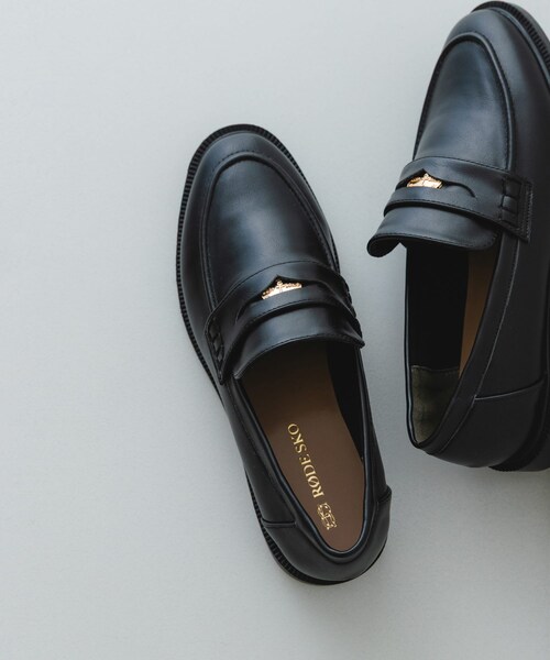 RODE SKO（ロデスコ）の「『WEB/一部店舗限定』コインローファー（ローファー・レディース・BLACK/BROWN/CAMEL/S・36/37/38/39）」の16枚目の写真