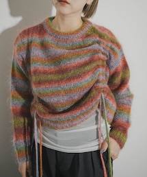 THE GOODLAND MARKET | cwtch PSYCHEDELIC KNIT TOPS(ニット/セーター)