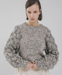 LAATO | lantern long sleeve knit(ニット/セーター)