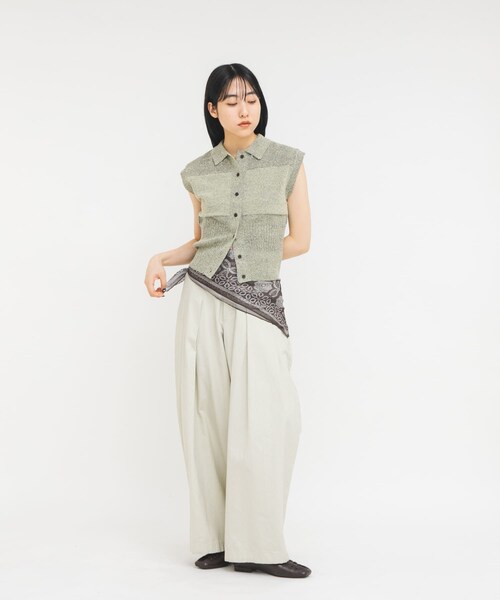 KBF（ケイビーエフ）の「シアーアソートスカーフ（バンダナ/スカーフ・レディース・KHAKI/BLUE/RED・One）」の10枚目の写真