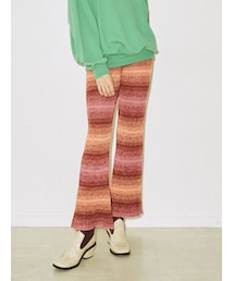 jouetie | グラデーションニットパンツ(その他パンツ)