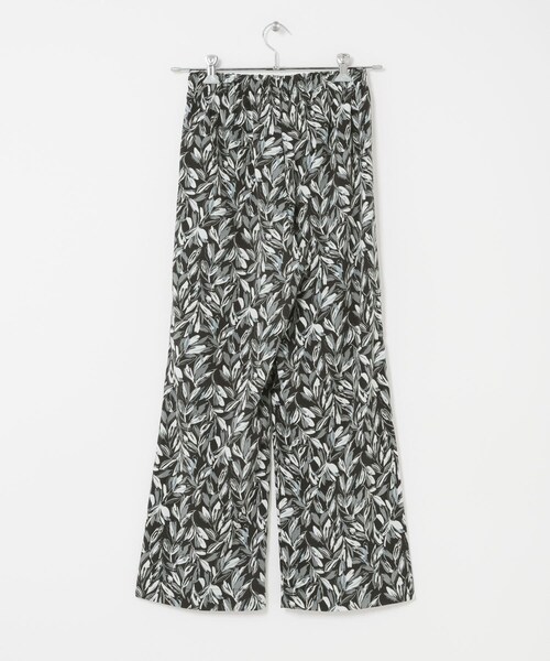 URBAN RESEARCH DOORS(アーバンリサーチドアーズ)の「ボタニカルプリントイージーパンツ(その他パンツ・レディース・BLACK/KHAKI・Free)」の14枚目の写真