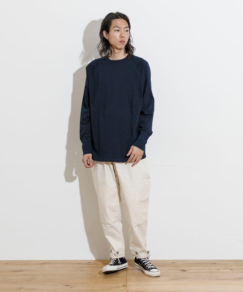 THE GOODLAND MARKET（ザグッドランドマーケット）の「KEIMEN　pants（その他パンツ・メンズ・Khaki/Black/Ivory/Navy/Brown・S/M/L/XL）」の11枚目の写真