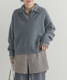 URBAN RESEARCH DOORS | ストライプオーバーシャツ(シャツ/ブラウス)