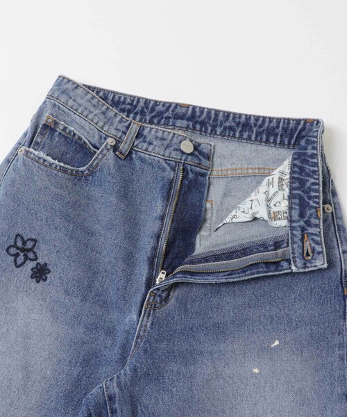 URBAN RESEARCH(アーバンリサーチ)の「『別注』PICCADILLY×URBAN RESEARCH 刺繍デニムパンツ(デニムパンツ・レディース・LT GRAY/LT INDIGO・36/38/40)」の10枚目の写真