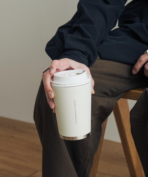 URBAN RESEARCH DOORS（アーバンリサーチドアーズ）の「DOORS LIVING PRODUCTS　キープタンブラー（キッチンツール・メンズ・アイボリー/グレー・-）」の5枚目の写真