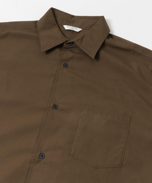 URBAN RESEARCH DOORS（アーバンリサーチドアーズ）の「『URTECH』Aircare ロングスリーブシャツ（シャツ/ブラウス・メンズ・CHARCOAL/BROWN/NAVY×BROWN・M/L）」の9枚目の写真