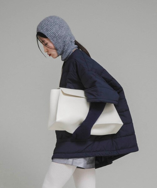 URBAN RESEARCH（アーバンリサーチ）の「paloma wool　BUTTONS ANGELS（ニットキャップ/ビーニー・レディース・Grey/Khaki/Navy/Brown・FREE）」の6枚目の写真