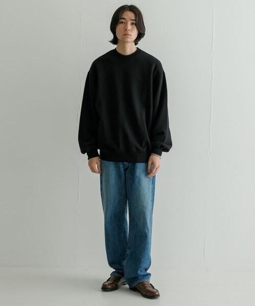 URBAN RESEARCH（アーバンリサーチ）の「COMFORT CREWNECK SWEAT（スウェット・メンズ・GRAY/BLACK/BLUE GRAY/YELLOW・M/L）」の7枚目の写真