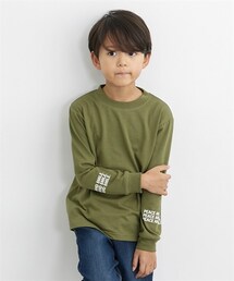 QUNTSTYLE | 選べる♪袖プリント長袖Tシャツ（男の子・女の子)(Tシャツ/カットソー)