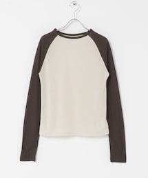 KBF | シアーラグランTEE(Tシャツ/カットソー)