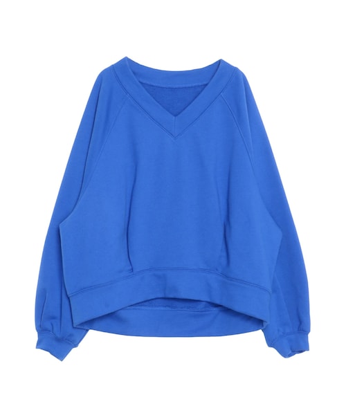 ELENDEEK（エレンディーク）の「RAGLAN TUCK CS（Tシャツ/カットソー・レディース・アイボリー/グレー/ブルー・F）」の11枚目の写真