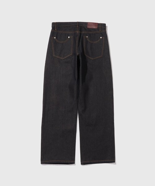 ADAM ET ROPE'(アダムエロペ)の「【SILPHIUM/シルフィウム】CORE DENIM(デニムパンツ・メンズ・ブラック/ネイビー・30/32/34)」の17枚目の写真