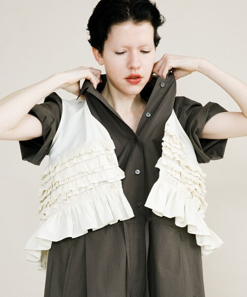 LAATO（ラート）の「relax all in one（サロペット/オーバーオール・レディース・モス/チョコレート/ミッドナイト・FREE）」の22枚目の写真