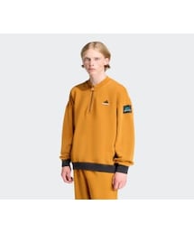 adidas | アディダス EQT ブロックド ハーフジップ<br/><br/>(トップス)