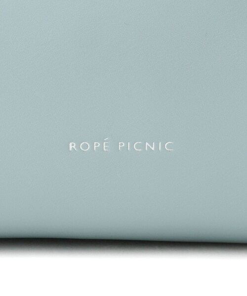ROPE' PICNIC（ロペピクニック）の「フラットワンショルダーバッグ（ショルダーバッグ・レディース・ブラック/ベージュ系/ブルー系・F）」の8枚目の写真