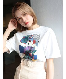MURUA | ペインティングTシャツ(Tシャツ/カットソー)