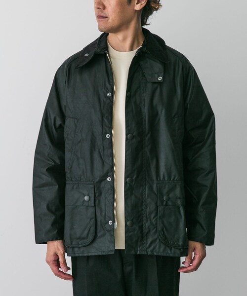 URBAN RESEARCH DOORS(アーバンリサーチドアーズ)の「BEDALE WAX JACKET(テーラードジャケット・メンズ・SAGE/BLACK・36/38/40)」の10枚目の写真