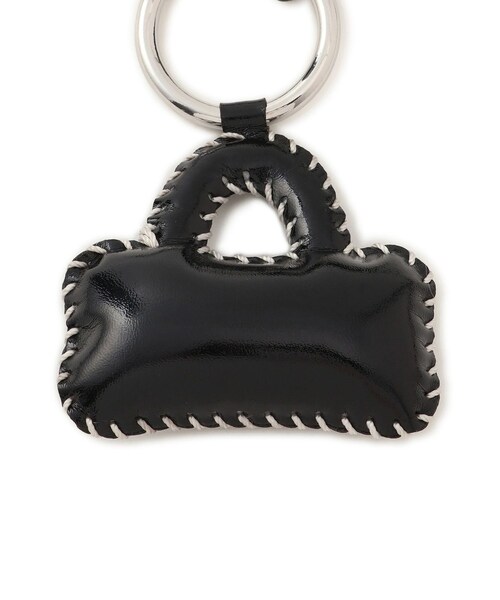 ROPE' PICNIC（ロペピクニック）の「プレート付きバッグチャーム（キーホルダー・レディース・ブラック系/ゴールド/シルバー・F）」の13枚目の写真