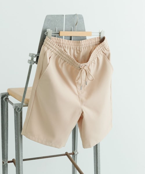 ITEMS URBANRESEARCH（アイテムズ アーバンリサーチ）の「『セットアップ対応』吸水速乾ストレッチトロ イージーショーツ（その他パンツ・メンズ・YEL/L.BEG/GRY/BLK・M/L）」の3枚目の写真