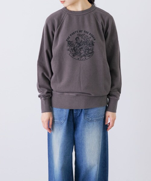 かぐれ（カグレ）の「Harrow Town Stores PRINT SWEAT SHIRT
