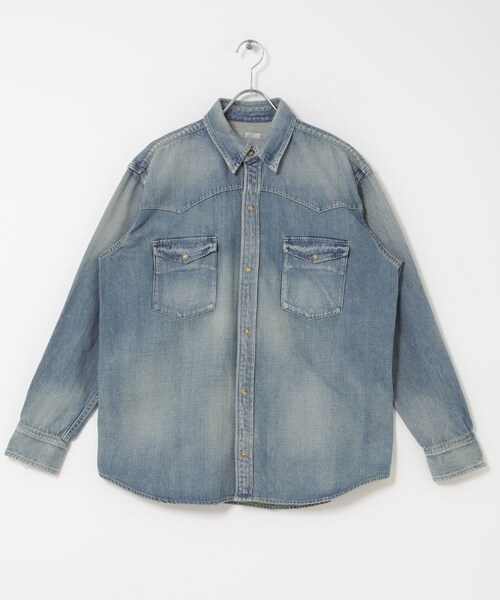 URBAN RESEARCH(アーバンリサーチ)の「A PRESSE Vintage Western Denim Shirts(シャツ/ブラウス・メンズ・INDIGO・2/3)」の2枚目の写真