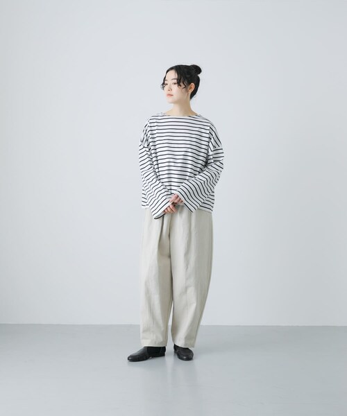 かぐれ（カグレ）の「ボリュームパンツ（その他パンツ・レディース・IVORY/BLACK・FREE）」の10枚目の写真