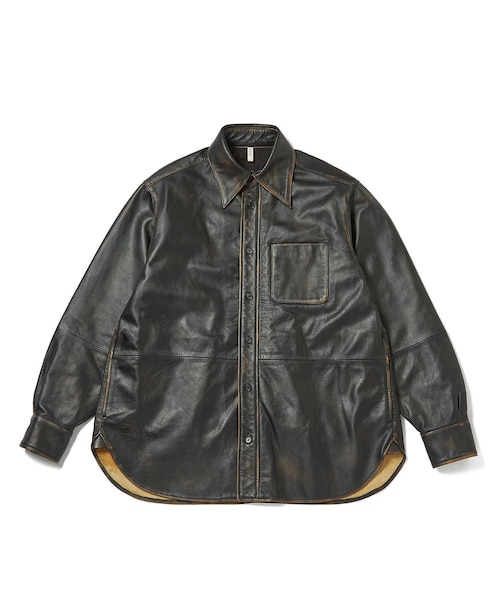 【CCU / シーシーユー】 NEAT REGULAR COLLAR SHIRT
