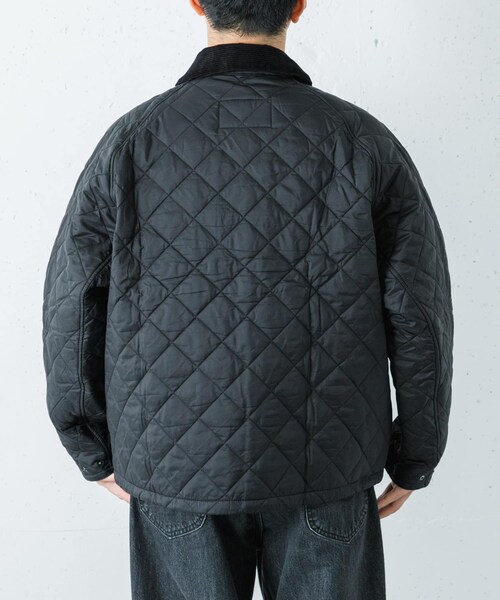 URBAN RESEARCH（アーバンリサーチ）の「Barbour　os transport quilted jacket（その他アウター・メンズ・Black/Sage・36/38/40）」の4枚目の写真