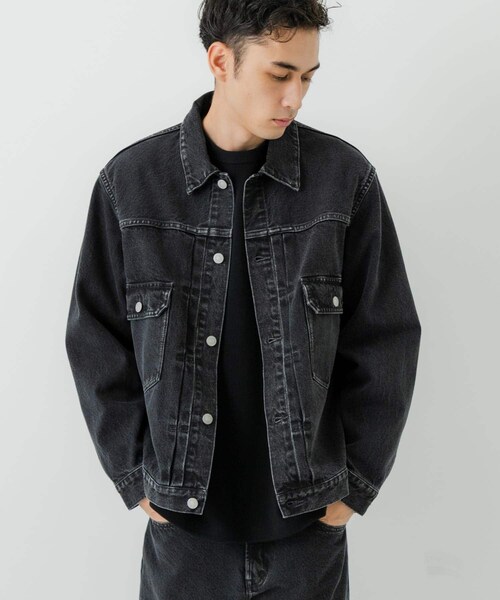 URBAN RESEARCH(アーバンリサーチ)の「13.5oz DENIM TYPE 2nd JACKET(デニムジャケット・メンズ・INDIGO/LT INDIGO/BLACK・S/M/L)」の8枚目の写真