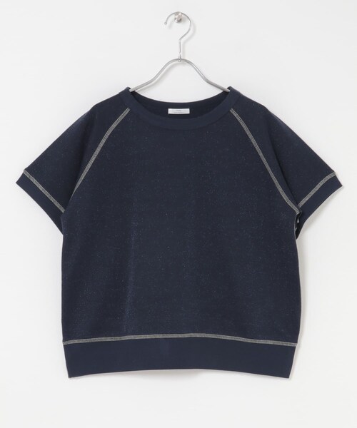 ITEMS URBANRESEARCH(アイテムズ アーバンリサーチ)の「ラメハンソデスウェットプルオーバー(スウェット・レディース・GRY/NVY/CHERRY・FREE)」の15枚目の写真