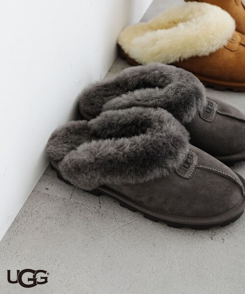 URBAN RESEARCH（アーバンリサーチ）の「UGG　COQUETTE（スリッポン・レディース・GREY/CHESTNUT・6/7/8）」の3枚目の写真