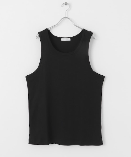 SENSE OF PLACE by URBAN RESEARCH（センスオブプレイスバイアーバンリサーチ）の「リブタンクトップ（タンクトップ・メンズ・WHITE/BLACK/MINT・M/L）」の2枚目の写真