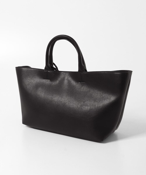URBAN RESEARCH Sonny Label（アーバンリサーチサニーレーベル）の「2WAYワイドハンドバッグ（ハンドバッグ・レディース・ブラック/Dブラウン・One）」の11枚目の写真