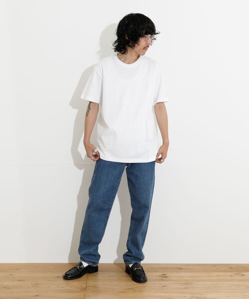 THE GOODLAND MARKET（ザグッドランドマーケット）の「KEIMEN　Harvest T-SHIRTS(PTT)（Tシャツ/カットソー・メンズ・NV&WT/BK&KH・M/L/XL）」の20枚目の写真