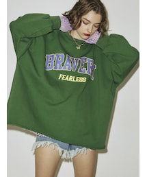 jouetie | BRAVERYロゴプルオーバー(スウェット)