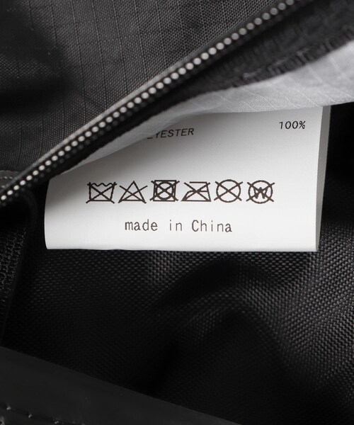 EKAL（エカル）の「and wander　ECOPAK 18L backpack（バックパック/リュック・メンズ・Black/Off White・one）」の15枚目の写真