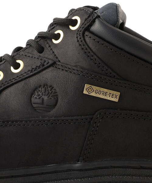 JUNRED（ジュンレッド）の「【Timberland/ティンバーランド】HERITAGE GTX MOC TOE MID/ヘリテージ GTX モックトゥ ミッド（ブーツ・メンズ・ブラック・26/27/28）」の9枚目の写真