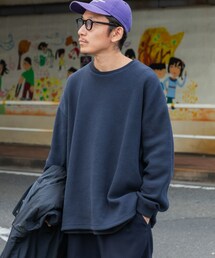 URBAN RESEARCH | 『UR TECH』Dad TECH CREW PULLOVER(Tシャツ/カットソー)
