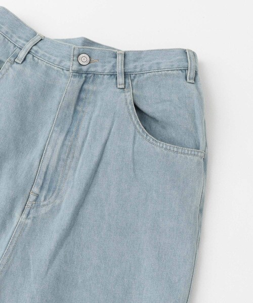 URBAN RESEARCH ROSSO（アーバンリサーチロッソ）の「CHIGNON　シンチバックデニムワイドパンツ（デニムパンツ・レディース・NAVY/BLUE・36/38）」の18枚目の写真