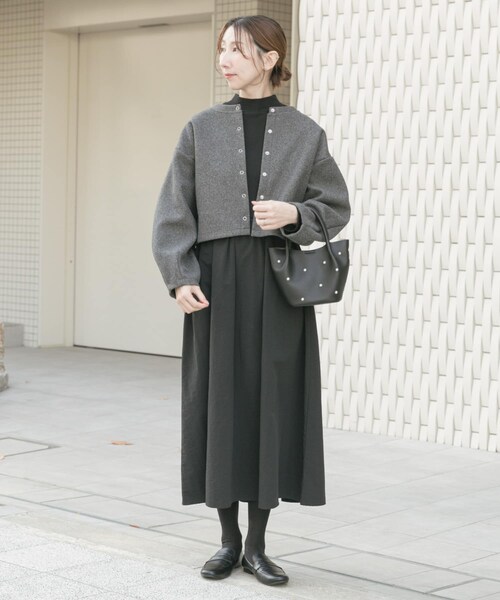 ITEMS URBANRESEARCH（アイテムズ アーバンリサーチ）の「マルチWAYセットワンピース（ワンピース・レディース・MUS/GRY/CHA・Free）」の7枚目の写真
