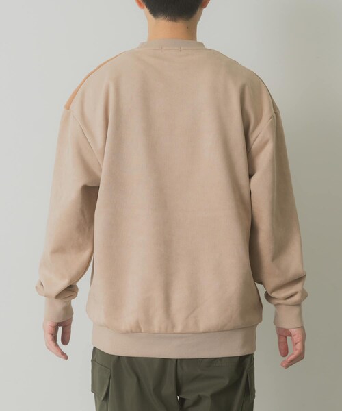 ITEMS URBANRESEARCH（アイテムズ アーバンリサーチ）の「裏フリースF.S.クレイジープルオーバー（その他トップス・メンズ・L.BEG/MOC/OLV/BLK・M/L）」の14枚目の写真