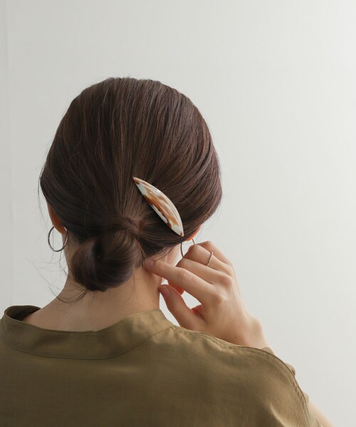 URBAN RESEARCH DOORS(アーバンリサーチドアーズ)の「ラクトバレッタ(その他ヘアアクセサリー・レディース・GRAY/BEIGE・-)」の10枚目の写真