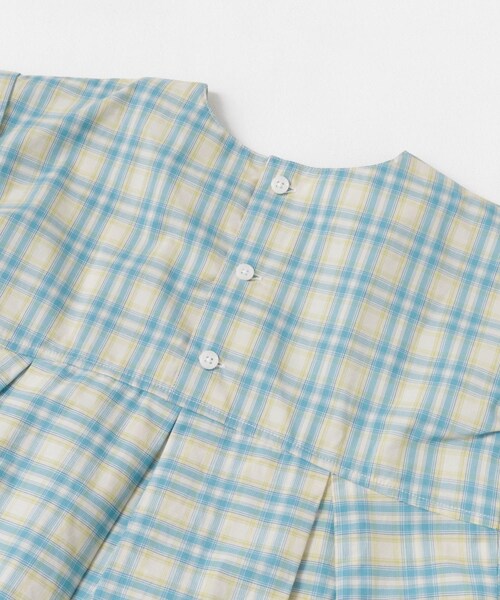 URBAN RESEARCH DOORS（アーバンリサーチドアーズ）の「カラーチェックワンピース(KIDS)（ワンピース・キッズ・BLUE/AZUKI・105/120/135）」の19枚目の写真