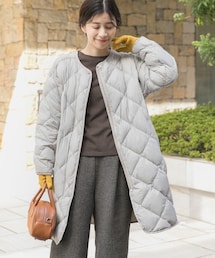 URBAN RESEARCH DOORS | ライトダウンキルトロングコート(ダウンジャケット/コート)