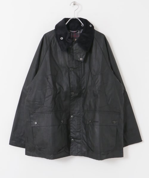 URBAN RESEARCH DOORS（アーバンリサーチドアーズ）の「OS BEDALE WAX JACKET（テーラードジャケット・メンズ・BLACK/SAGE・36/38/40）」の6枚目の写真