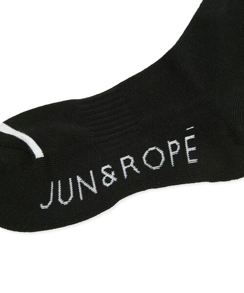 ROPE'（ロペ）の「クールマックスハイソックス/Oggi掲載（ソックス/靴下・レディース・ブラック/グレー/ホワイト・F）」の9枚目の写真