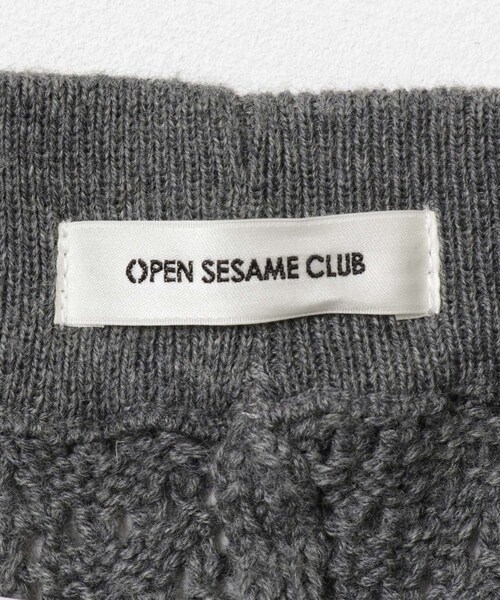 URBAN RESEARCH DOORS(アーバンリサーチドアーズ)の「OPEN SESAME CLUB cashmere lace leggings(レギンス/スパッツ・レディース・white/gray・2)」の11枚目の写真